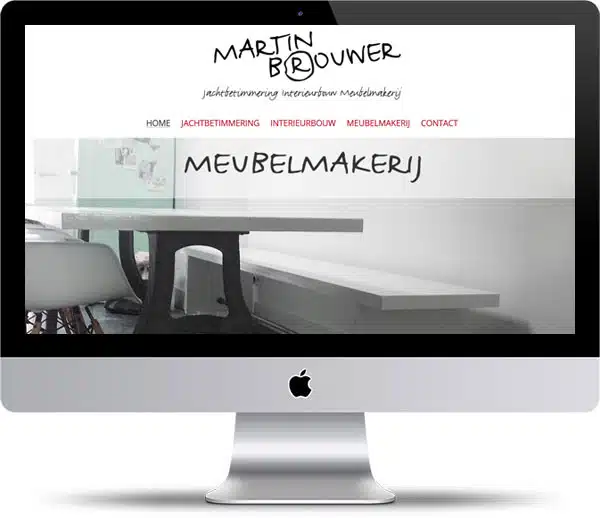 Website Martin Brouwer