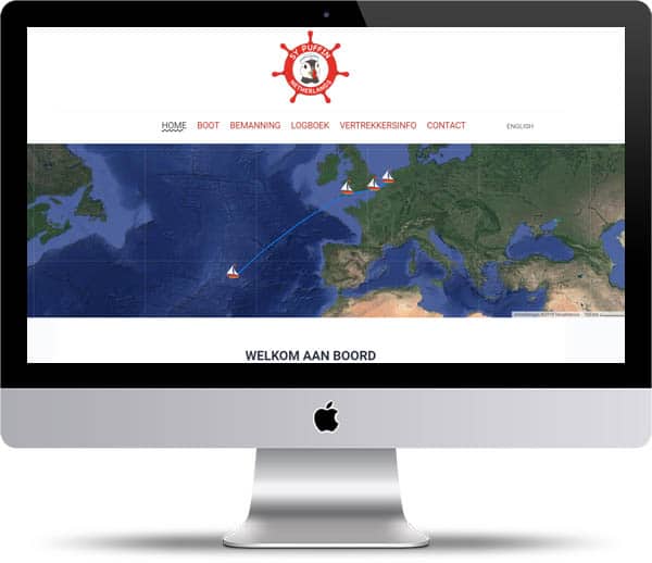 Webdesign voor de watersport