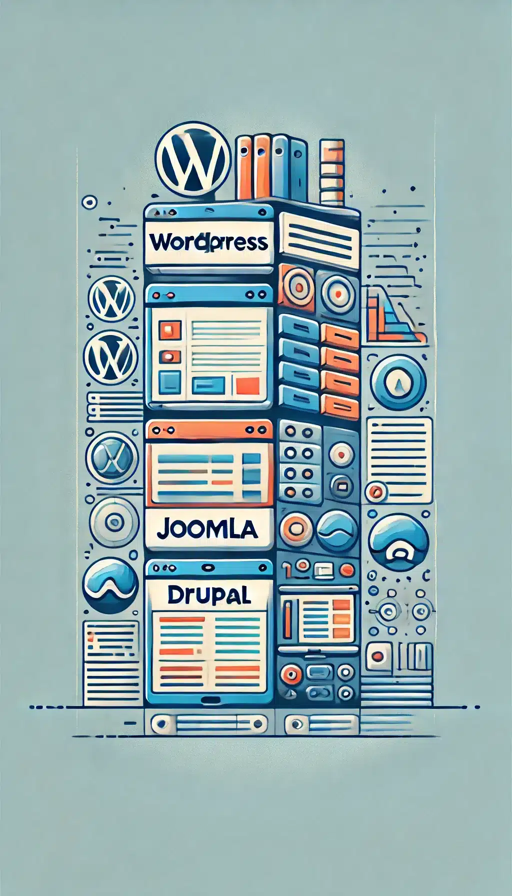 Wordpress CMS Joomla of Drupal