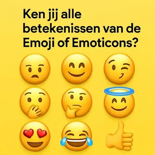 Betekenissen van de Emoji